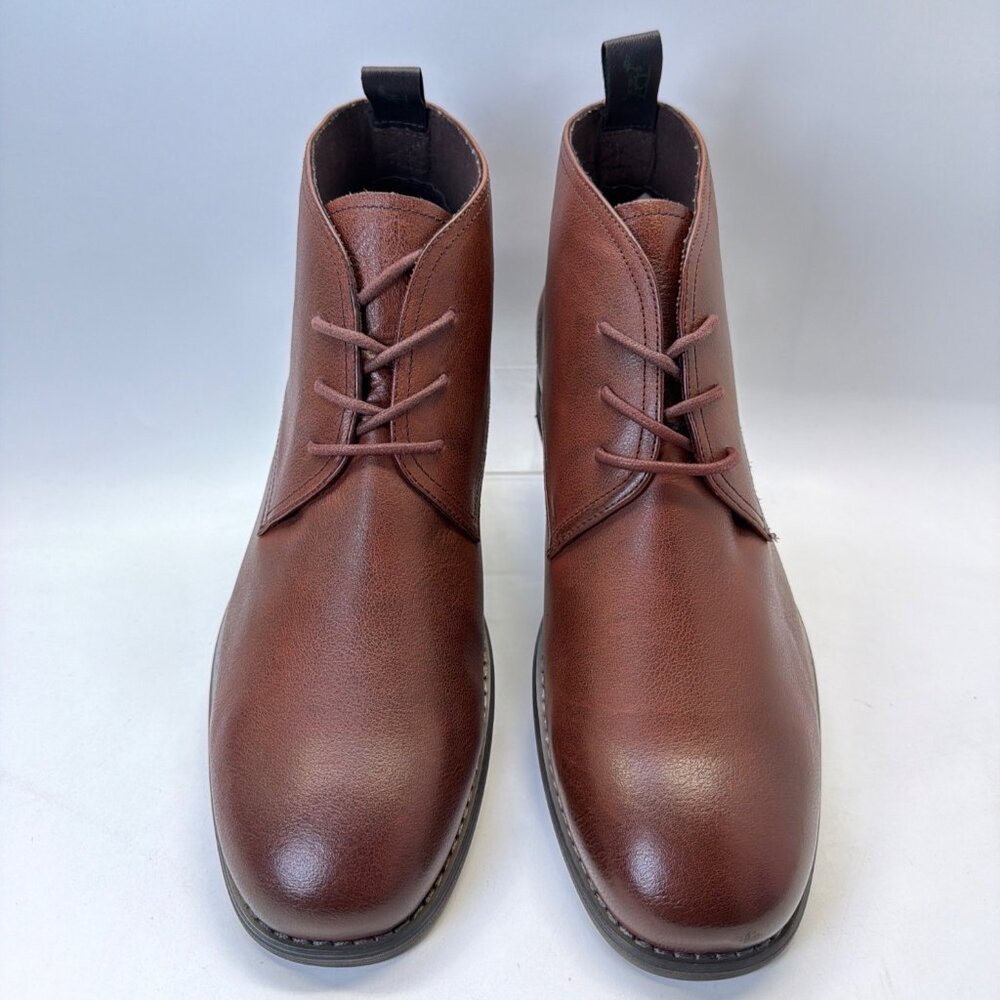 Rodd and Gunn Edendale Men Chukka Boots Cognac Brown Leather Size 44